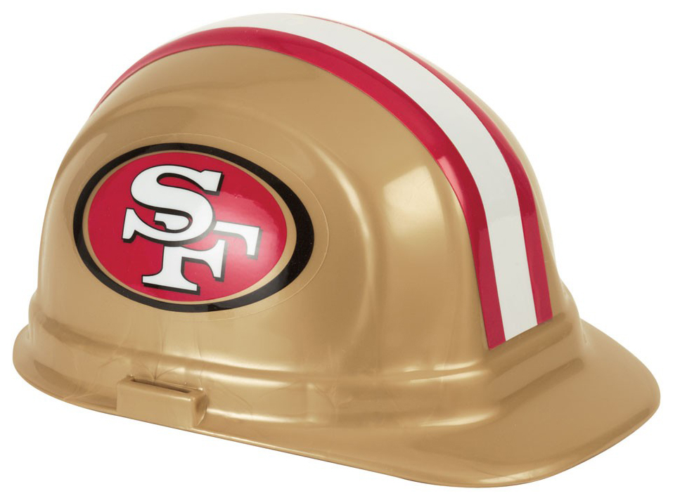 San Francisco 49ers Team Hard Hat | Customhardhats.com